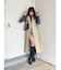 3WAYレーストレンチコートワンピース