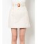 ベルトステッチミニスカート