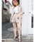 タックワイドバミューダパンツ【セットアップ着用可能】