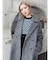 シャギーオーバーコート