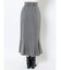 シャーリングアシメフレアスカート