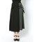 プリーツアシメフレアスカート