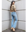 ローライズストレートデニム