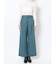 メランジタックワイドパンツ
