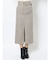 メランジペンシルスカート