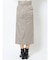 メランジペンシルスカート