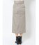 メランジペンシルスカート