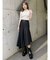 スイッチフレアAラインスカート
