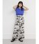 インクプリントタックワイドパンツ【WEB限定】