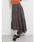 アシメギャザーロングスカート