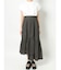 アシメギャザーロングスカート