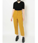 センタープレステーパードパンツ