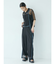 パイピングメッシュシャツ