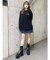 ハイウエストステッチミニスカート【セット販売対象】