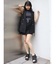 ワイドベルトミニスカート