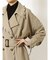 レースアップトレンチコート