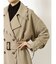 レースアップトレンチコート
