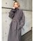 スタンドカラーオーバーコート