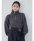 ZIPショートニット【WEB限定ジップニット】