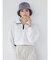 カラージップショートップス【WEB限定スウェット】