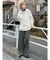 ハーフジップオーバースウェット【WEB限定トップス】