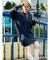 ハーフジップオーバースウェット【WEB限定トップス】