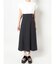 サイドベルトフレアスカート