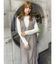 サイドベルトジャンパースカート