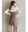リングストラップキャミロンパース