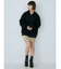 シャギーパターンミニスカート