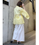 サイドホールギャザーシャツ【WEB限定】【ブラウス】