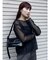 メッシュシアーカットトップス