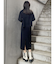バックスリットニットナロースカート