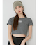 クリアmumuクロップトTシャツ