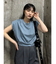 タックワイドショルダートップス