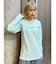 ボーダーサムホールトップス【WEB限定】【Tシャツ】