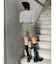ボーダーサムホールトップス【WEB限定】【Tシャツ】