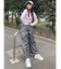 ボーダーサムホールトップス【WEB限定】【Tシャツ】