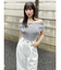 ウエストアジャストワイドデニム