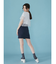 フロントジップミニスカート