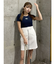 フロントジップミニスカート