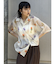 フラワーシアーオープンカラーシャツ【WEB限定】