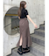 サイドベルトマーメイドスカート