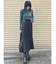 サイドベルトマーメイドスカート