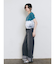 ターンアップカットオフデニム