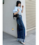 ターンアップカットオフデニム
