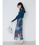 クルーネックボリュームスリーブニット