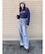 フェイクファーバケットハット