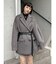 ウール混オーバーテーラードジャケット