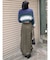 シャイニーカーゴマキシスカート